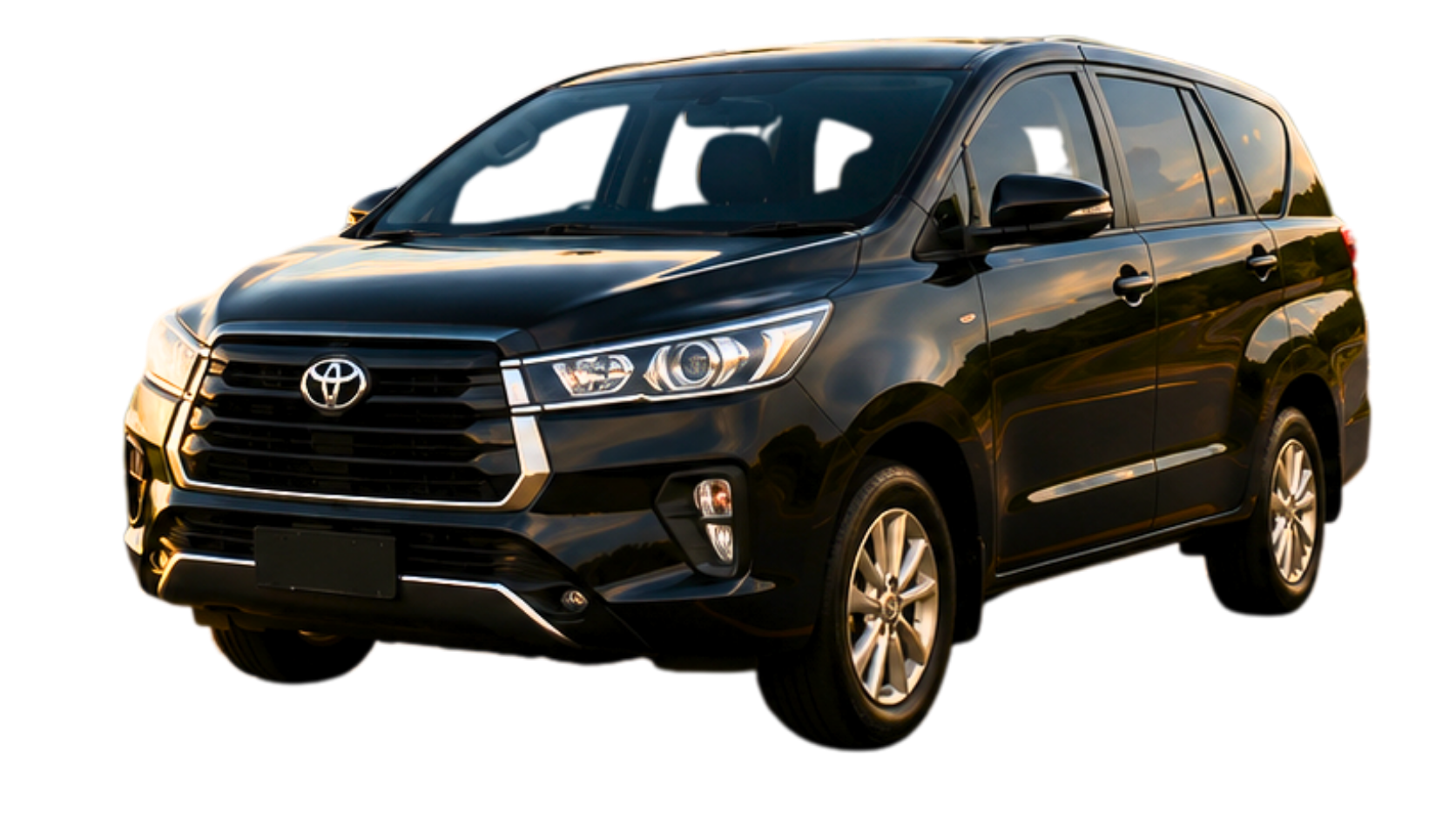 Black Toyota Innova